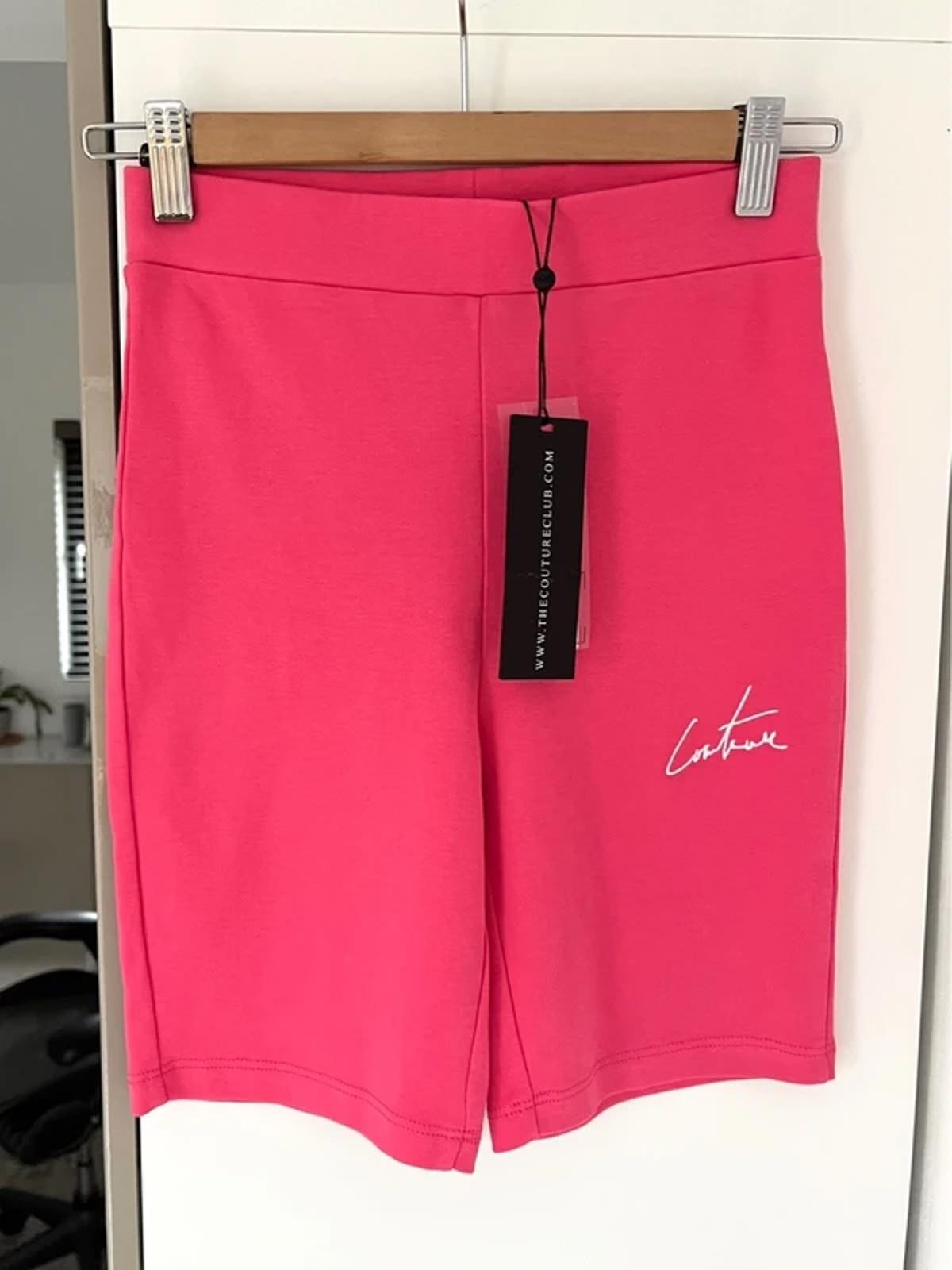 The Couture Club Pink Cycling Shorts | UK 4 6 | XS BNWT