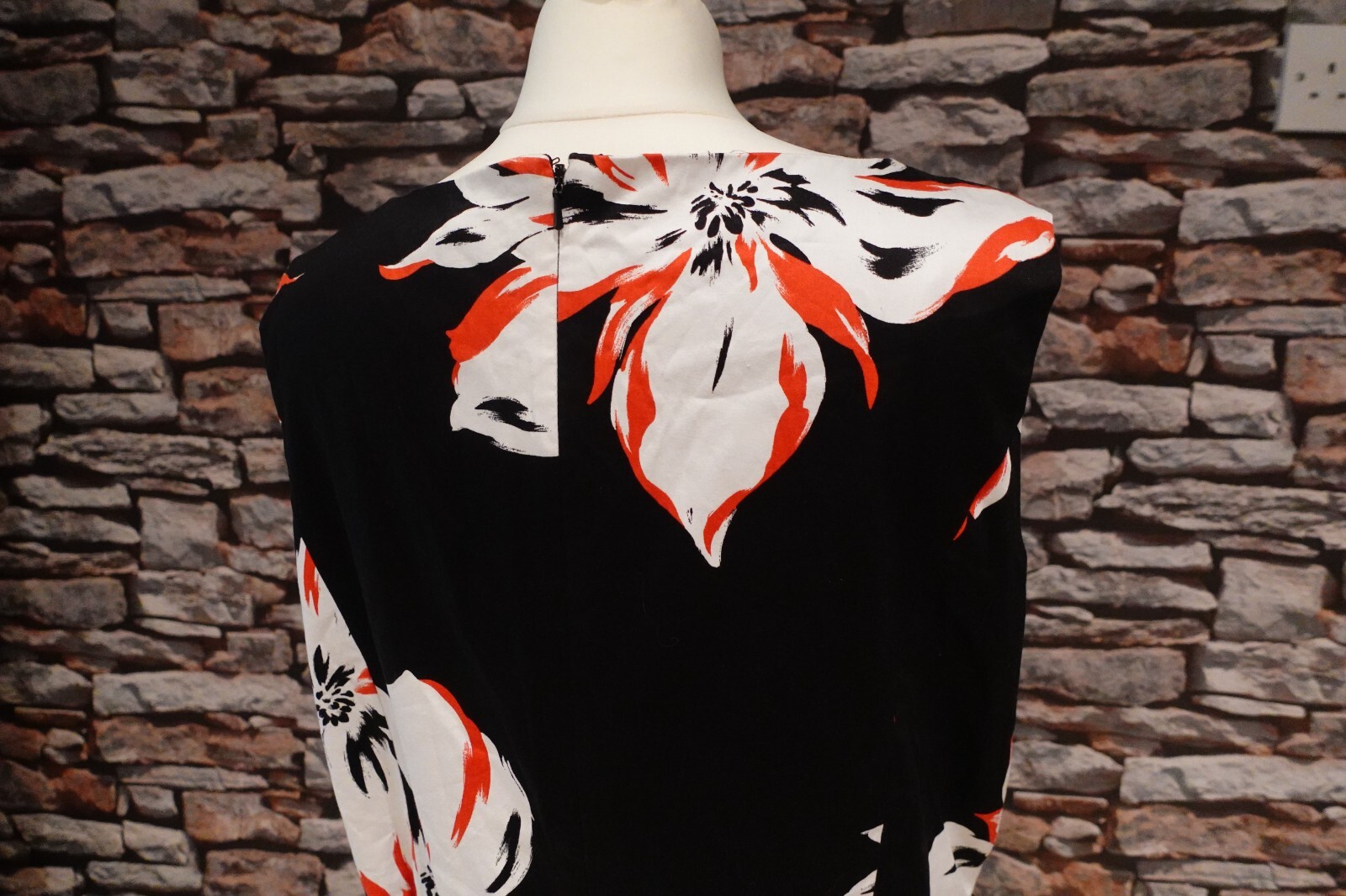 Collection Debenhams Belted Sleeveless Lined Back Zip Dress Size 20