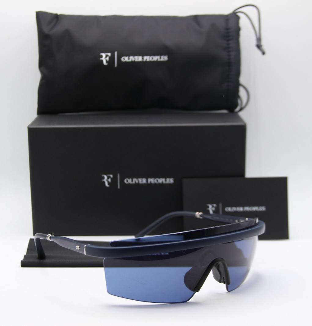 NEW OLIVER PEOPLES ROGER FEDERER OV 5556S 700380 R-4 AUTHENTIC SUNGLASSES 125 MM