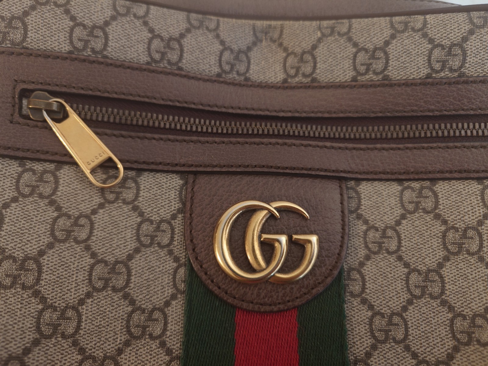 Gucci Ophidia GG Supreme Shoulder Crossbody Small Messenger Bag 547926 VG-EX