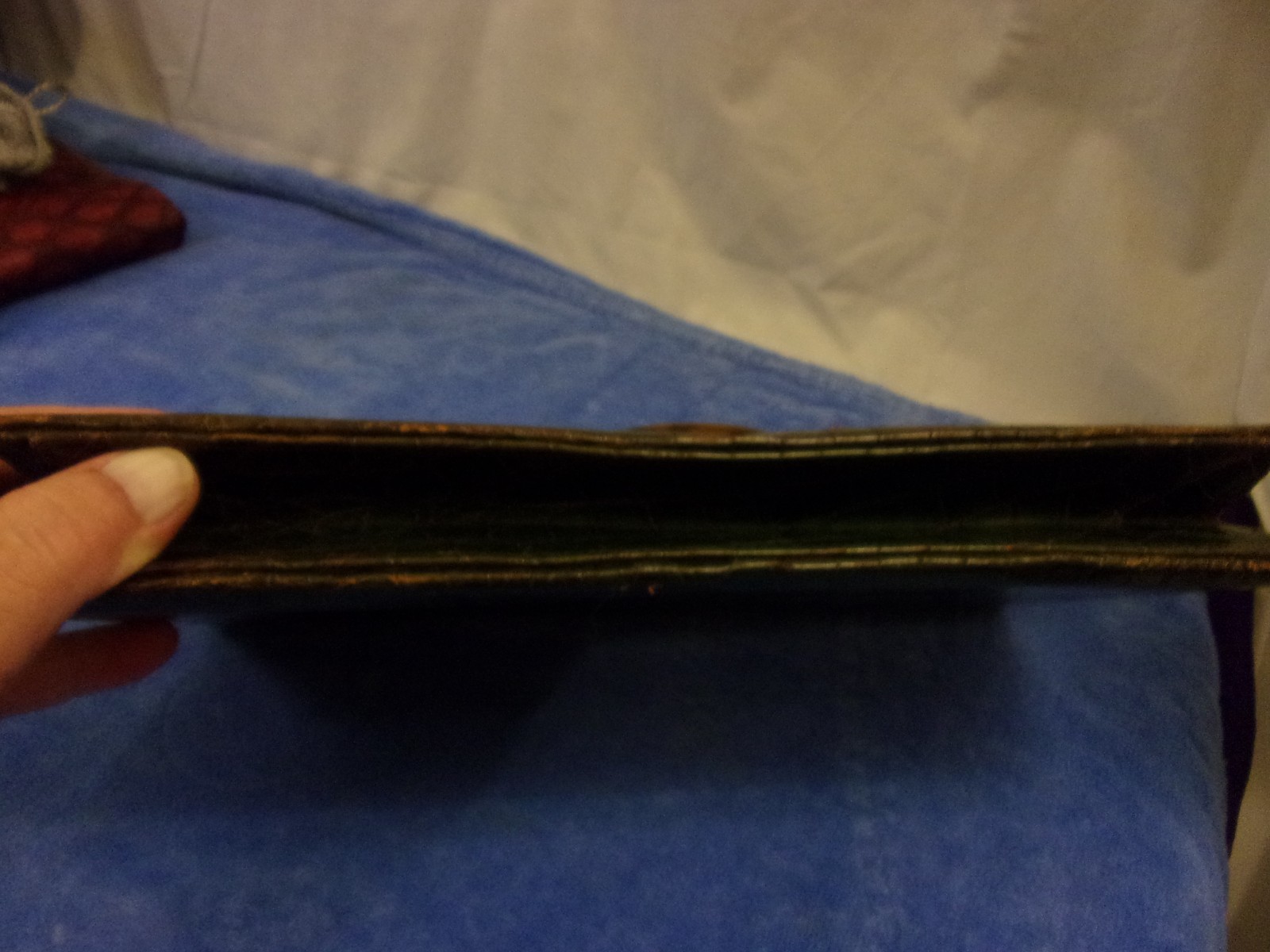 Vintage La Jeunesse Olive Alligator Skin Lucite Clasp Clutch RARE