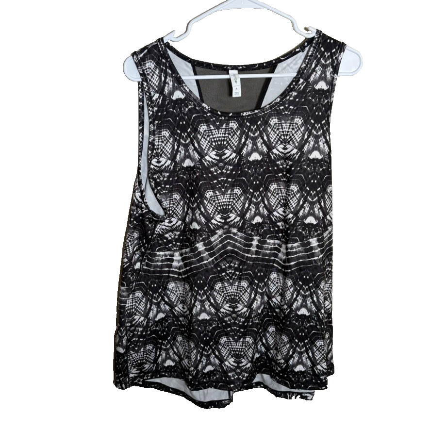 Ideology Tank Top Women’s XL Gray Sleeveless Athletic Active Gym Shirt