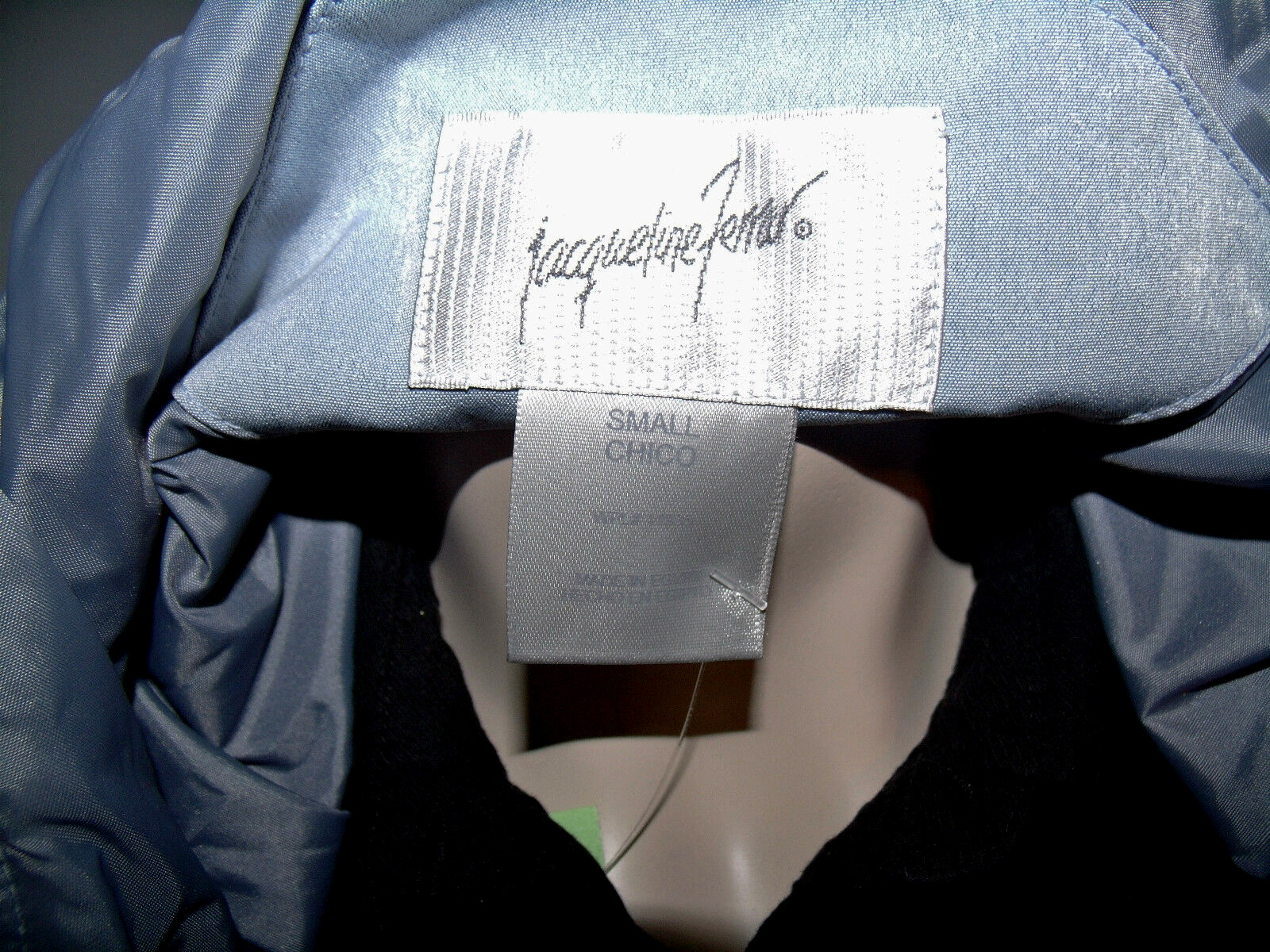Womens Jacqueline Ferrar Polyester & Rayon coat size Small