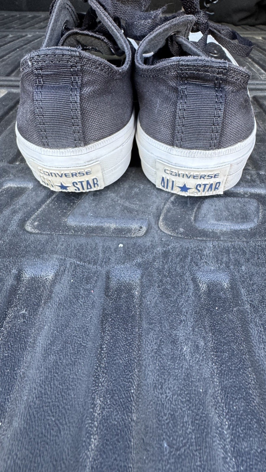 Converse Chuck Taylor Black White All Star II Lunarlon Shoes Women 7.5/ men 5.5