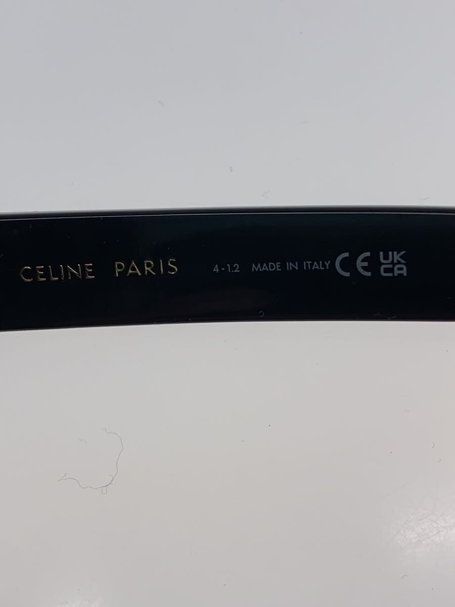 CELINE Triomphe Logo Acetate Frame Sunglasses Oval Black Women’s CL40194U