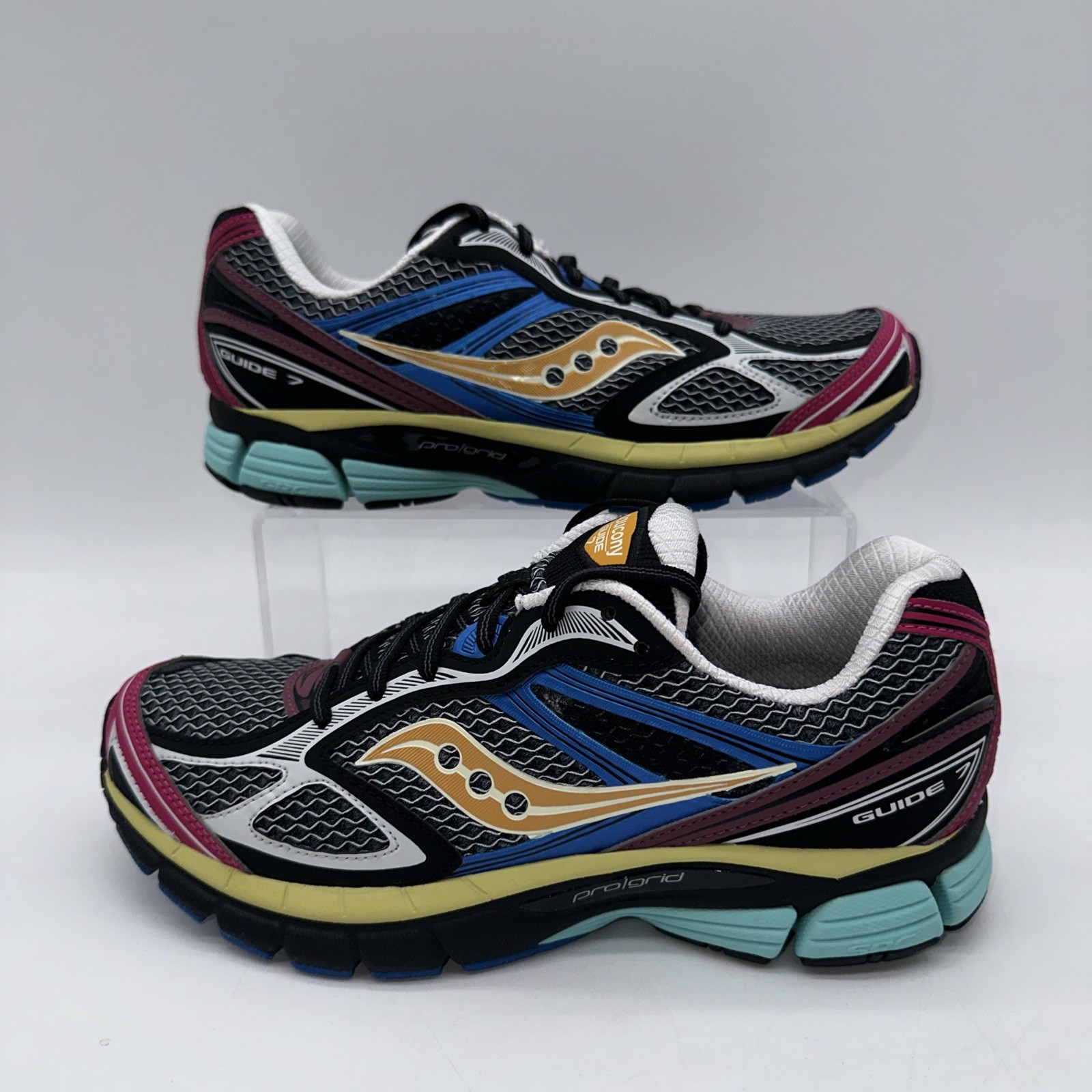 Saucony Men’s Size 9.5 Progrid Guide 7 (S70936-25) Black Running Sneaker