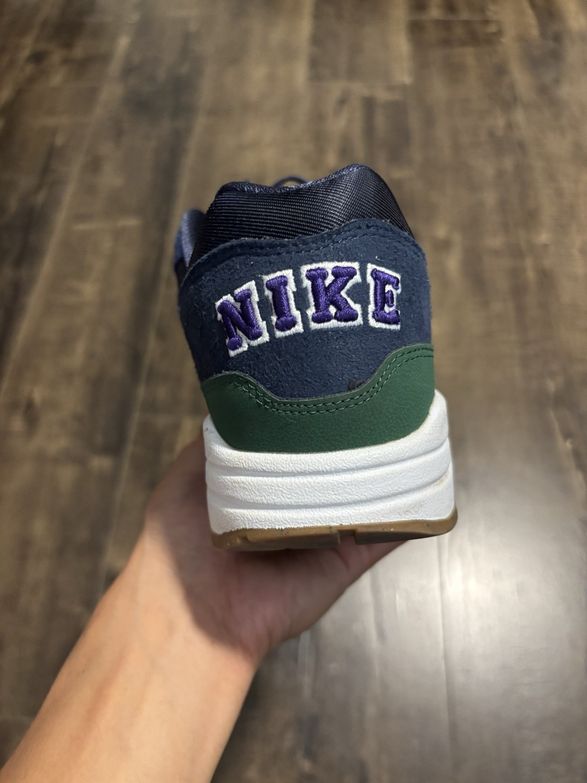 Nike Air Max 1 Gorge Green SIZE 9.5W/8M PRE OWED SUPER CLEAN NO BOX SHIPS ASAP