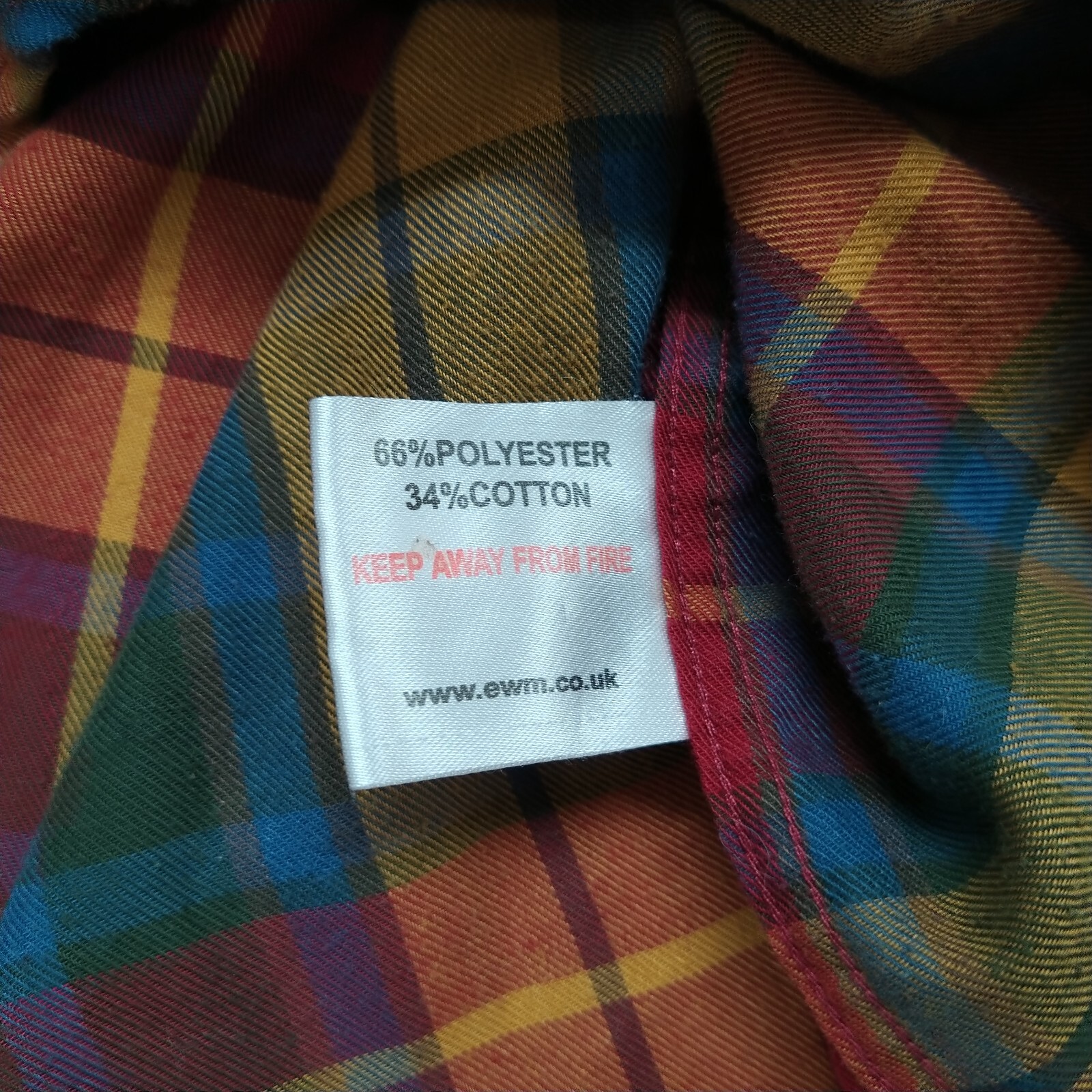 P.G. Field Mens Button Up Shirt Size Large Red Plaid Colorfull Long Sleeve