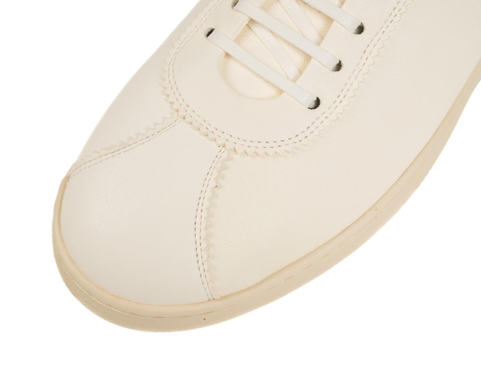 Kiton $1,420 NIB White Blue Suede Goatskin Leather Sneakers Shoes (7 UK) 7.5 US