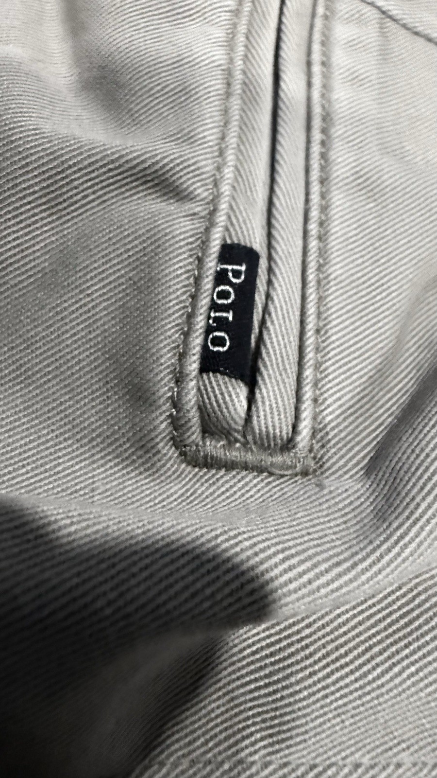 Polo Ralph Lauren Mens Classic Fit Khaki Tan Chino Pants Cotton