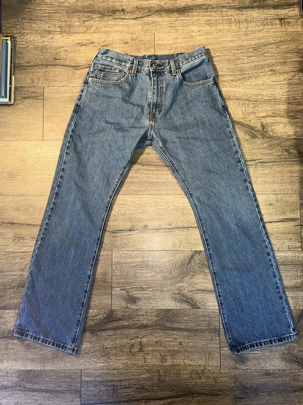 80’s Levi’s Men’s Bootcut Blue Denim Jeans Cotton Mid Rise Medium Wash 5-Pocket