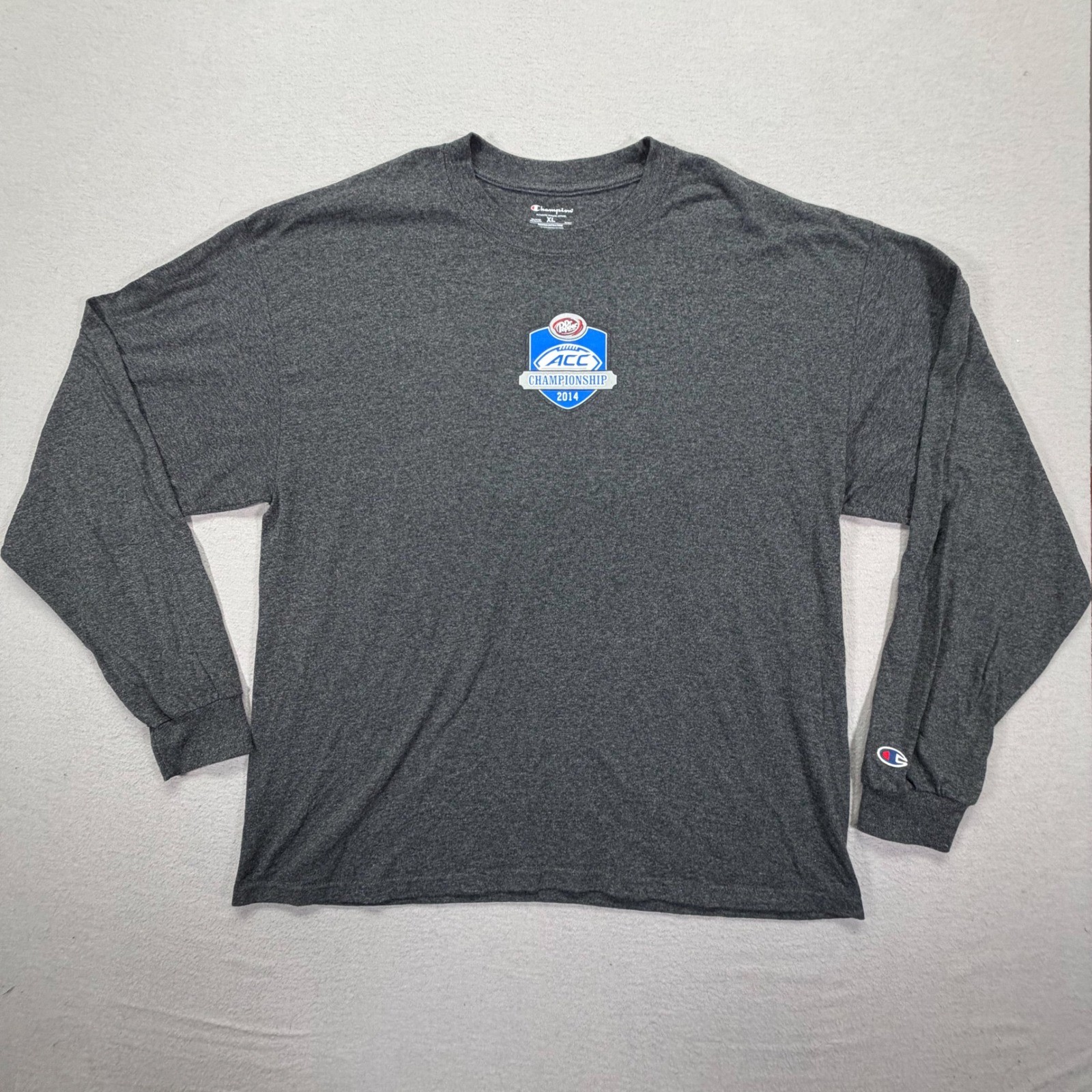 Champion Mens T-Shirt Regular Charcoal Grey 2014 ACC Championship Graphic XL