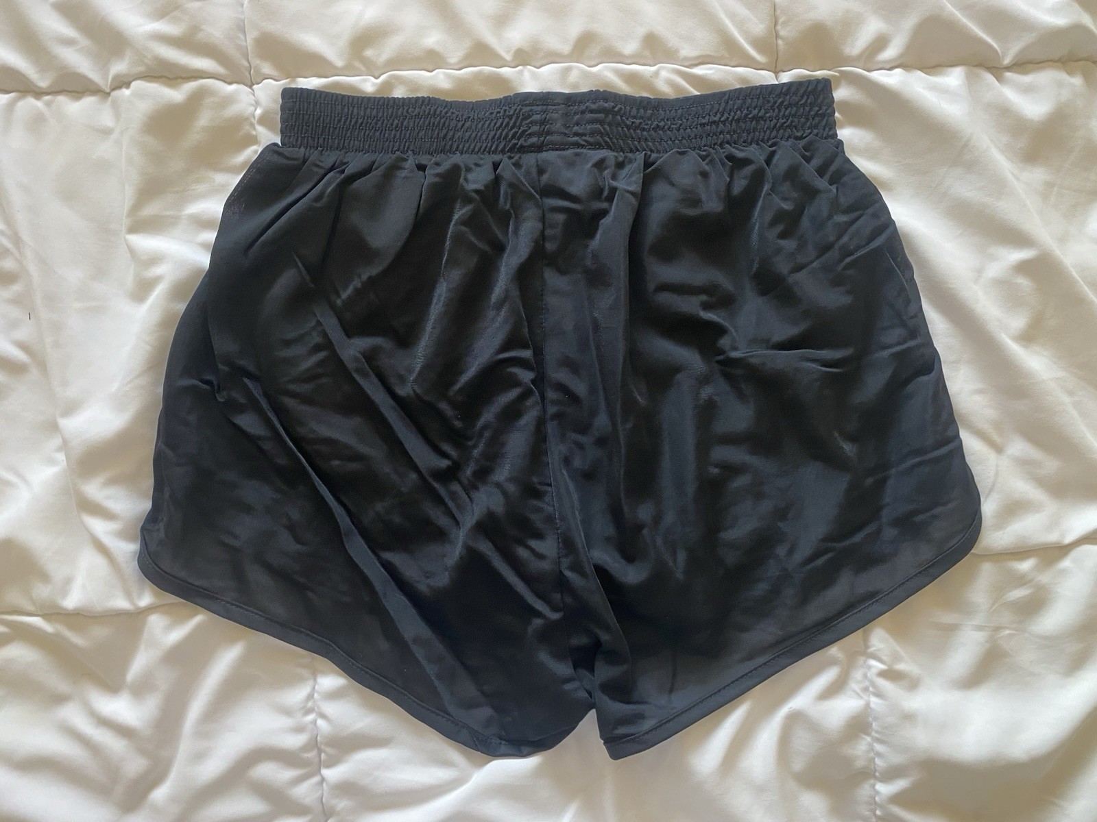 MX3 PT Shorts 137 Size M Black (Made In USA) Elastic Waist Drawstring Pockets