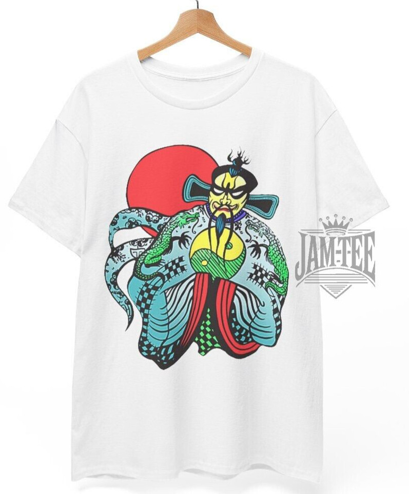Reality Glitch Big Trouble T-Shirt, Fu Manchu T-Shirt, Jack Burton, Unisex Tee