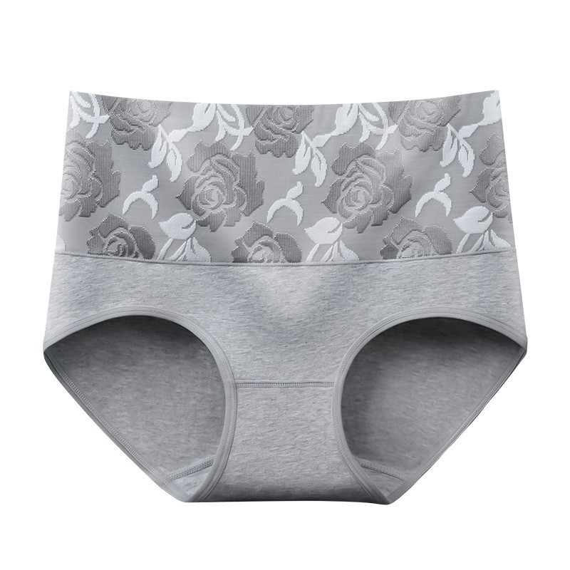 3 Pack Ladies Cotton Tummy Control Panties Leak Proof Underwear Women High Waist