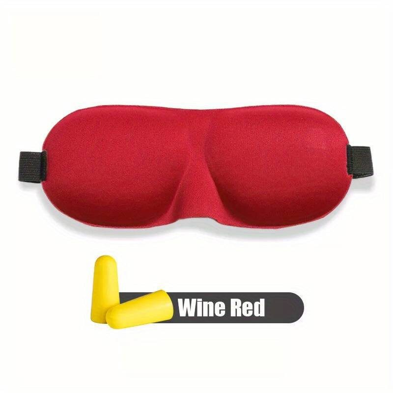 3D Eye Mask Sleep Soft Padded Shade Cover Rest Relax Sleeping Blindfold Travel