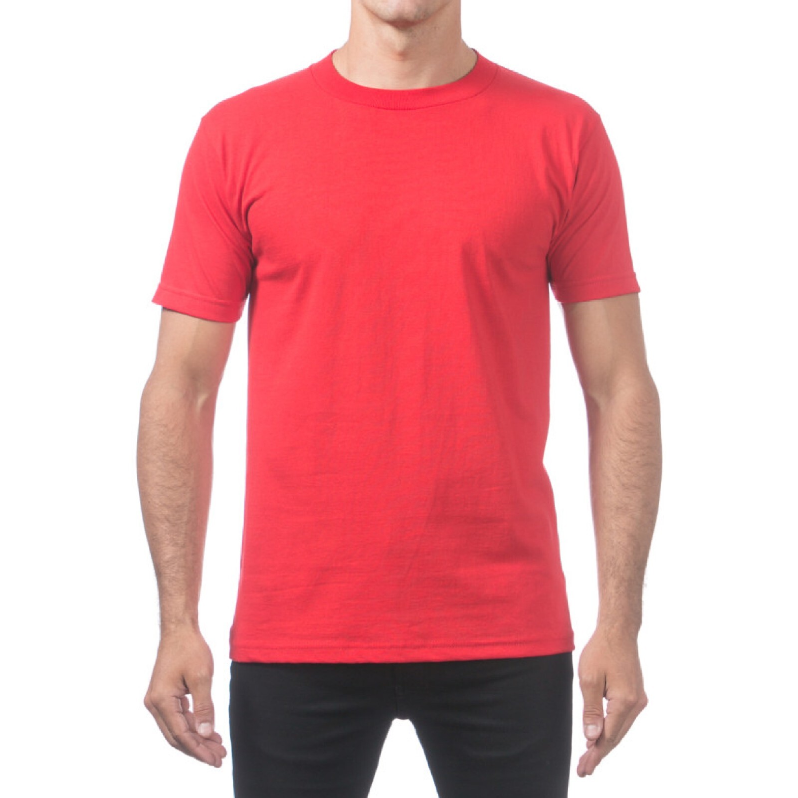 3 PACK PROCLUB MENS COMFORT SHORT SLEEVE T SHIRTS PRO CLUB CASUAL COTTON T SHIRT