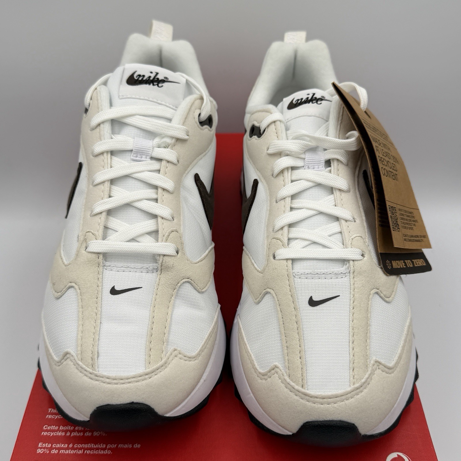 Nike Air Max Dawn White /Baroque Brown DC4068-102 Women’s Size 9 Sneakers