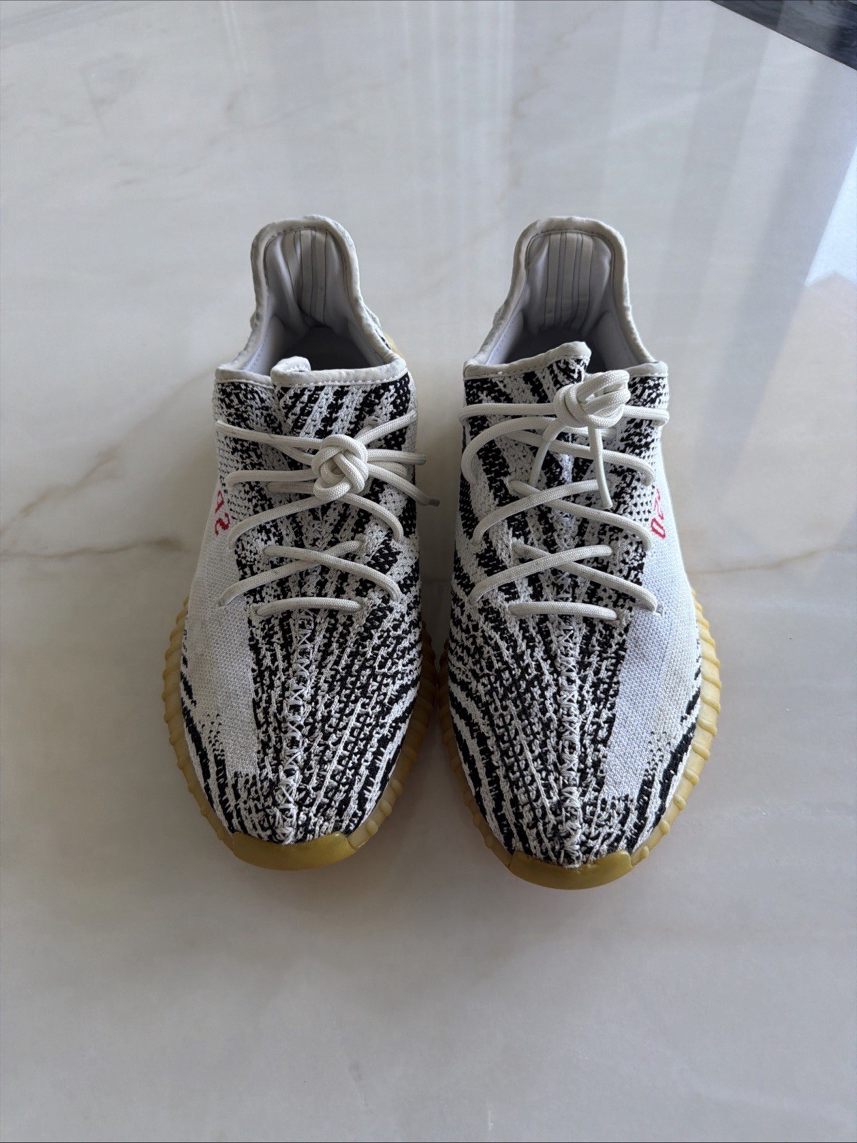 Adidas Yeezy Boost 350 V2 Zebra CP9654 US Size 11.5 White/Black Sneaker