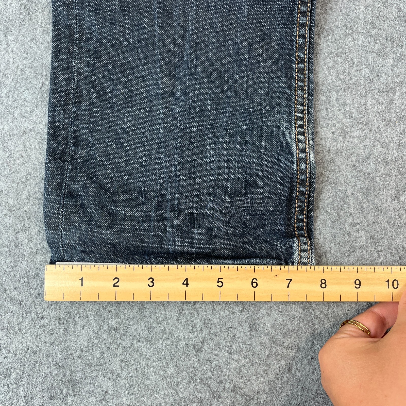 Diesel Viker Mens Jeans Straight 29 30 Dark Wash Blue Cotton Regular Fit