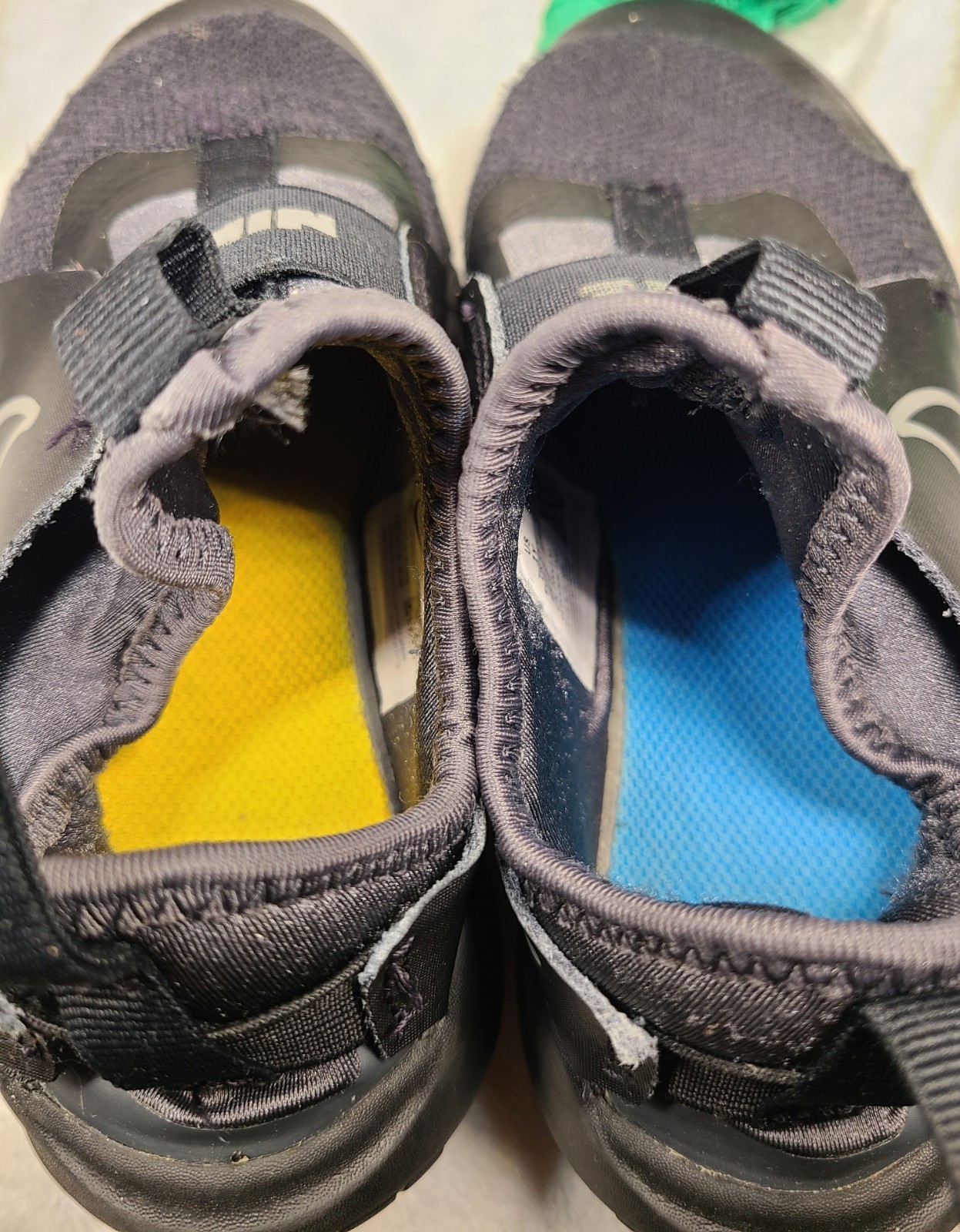Nike Flex Runner 2 Slip On Shoes Black Anthracite DJ6039-001 Toddler Youth 1