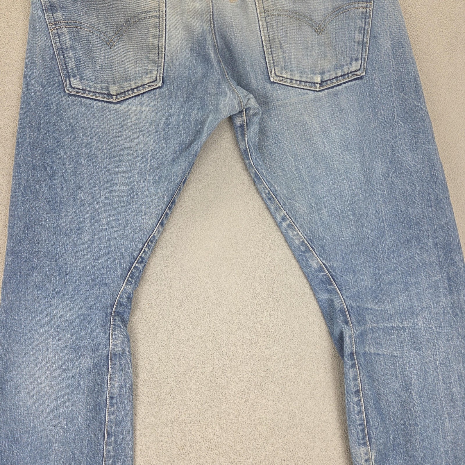 Vintage Levis Engineered Jeans Mens 32×32 Blue Twisted Button Fly Medium Wash