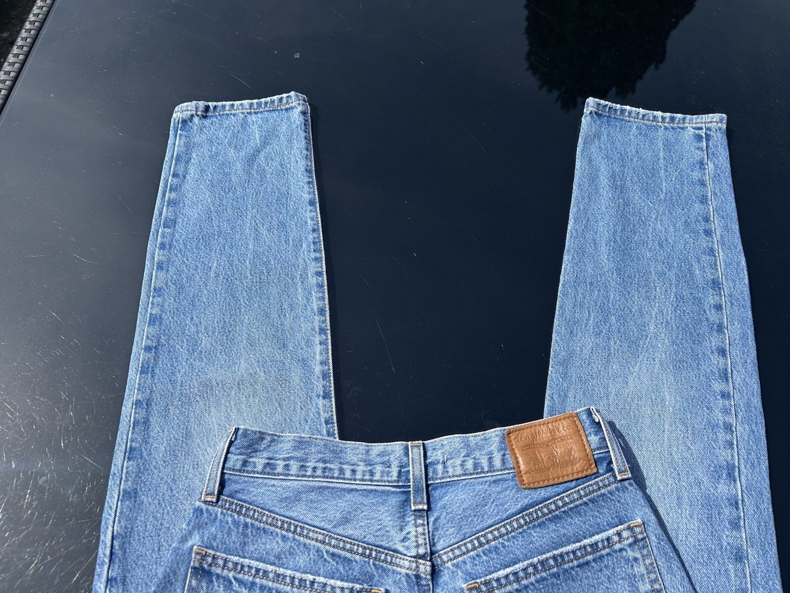 Levi 690 Premium Middy Straight Jeans Waist 26in Inside Leg 30in 100% Cotton