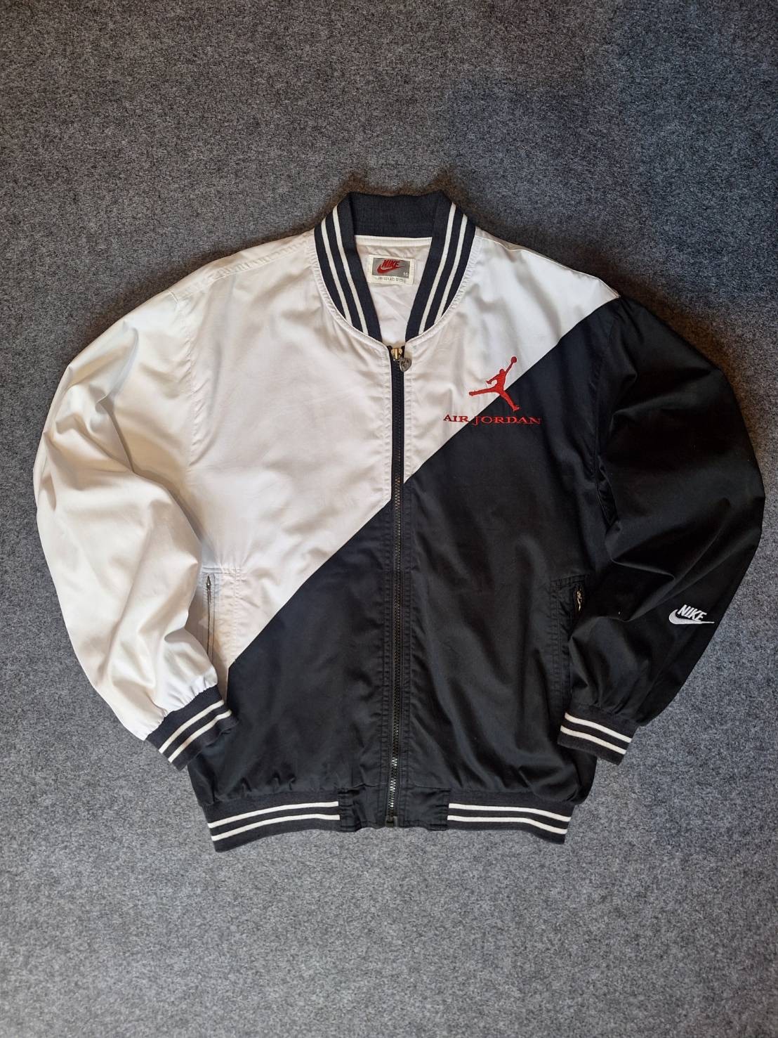 Vintage 90s Jordan 23 Nike Bomber Jacket Y2K