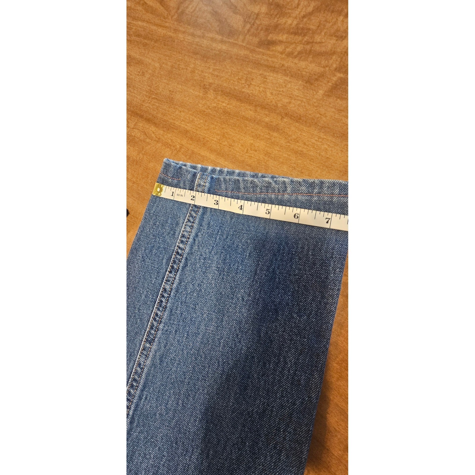 Men’s Gap Low Rise Jean Blue buttonfly Medium Wash Y2K straight leg 30×30 MJ1