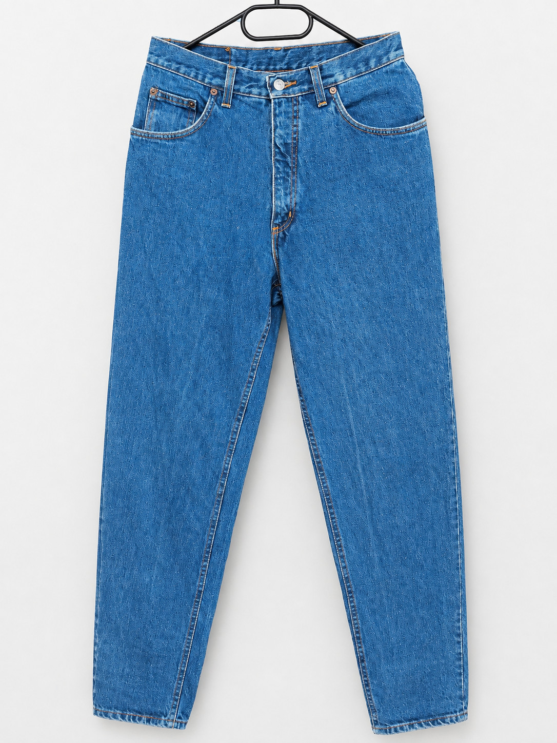 Vintage RIFLE Jeans Mens W32 L32 Blue Denim Made in Italy 100% Cotton Straight