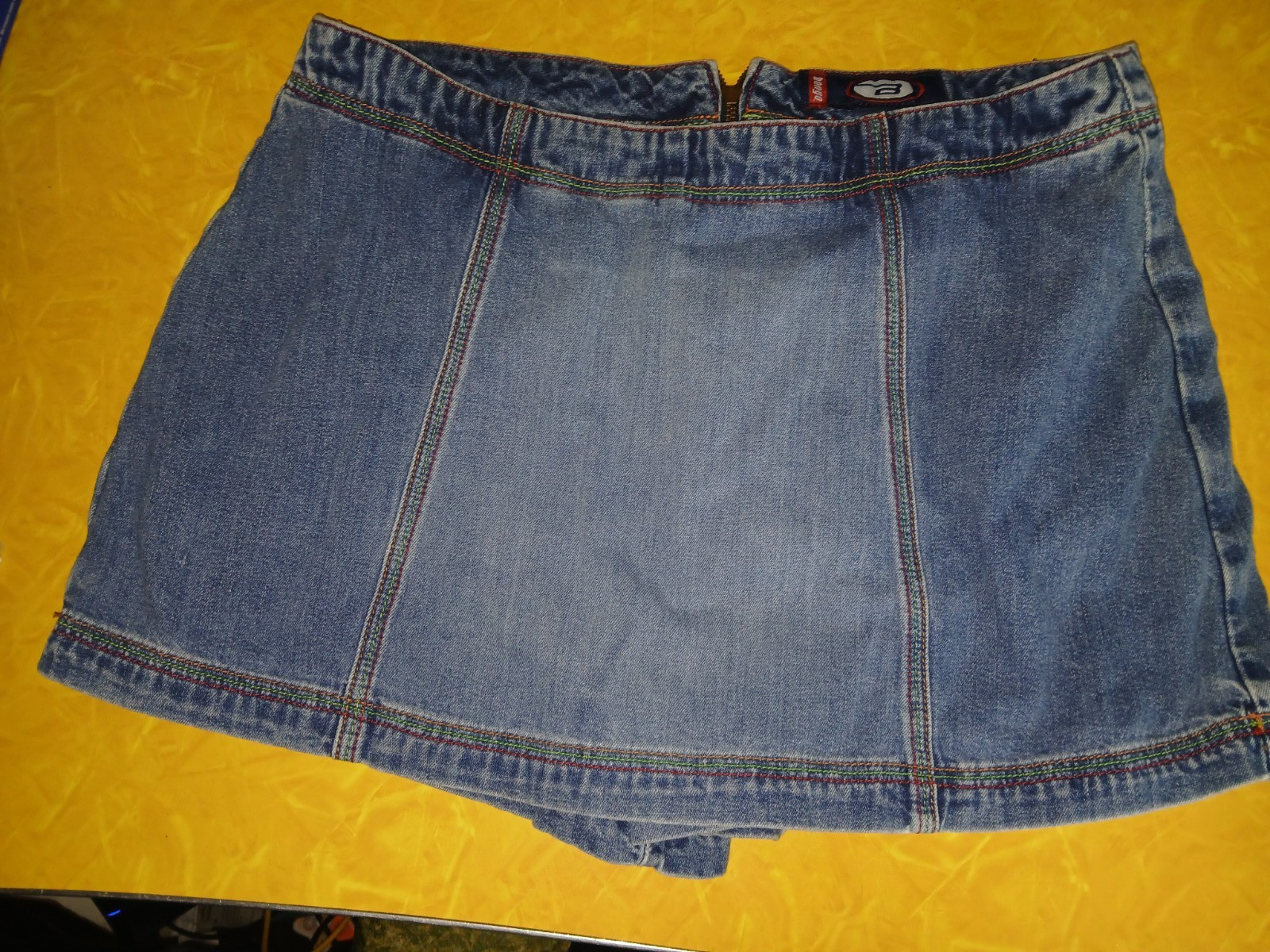 Bongo Blue Denim Jean Skort Vintage Y2k