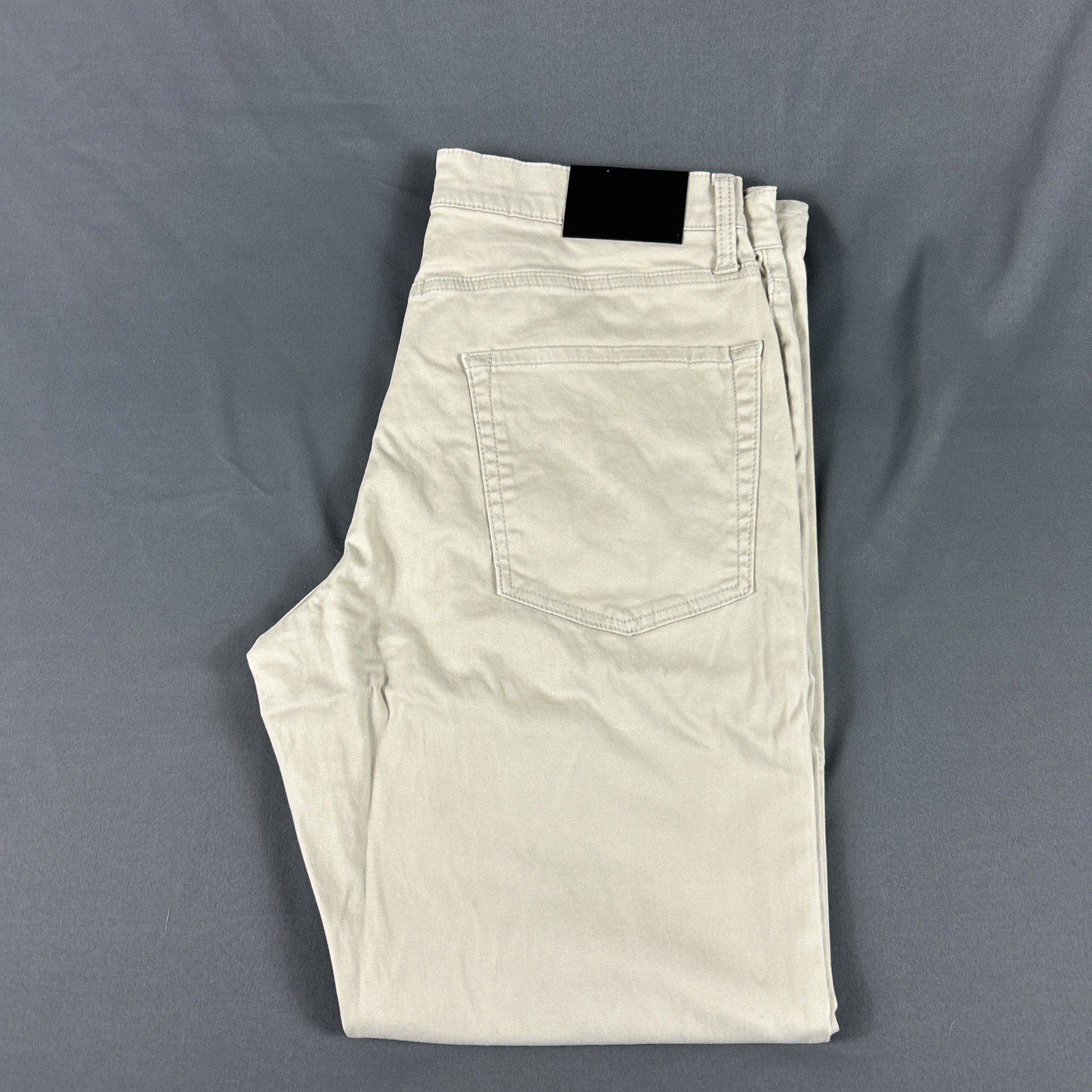 Lucky Brand Pants 223 Straight 33 x 30 Moonstruck Beige Cotton Spandex MSRP $99