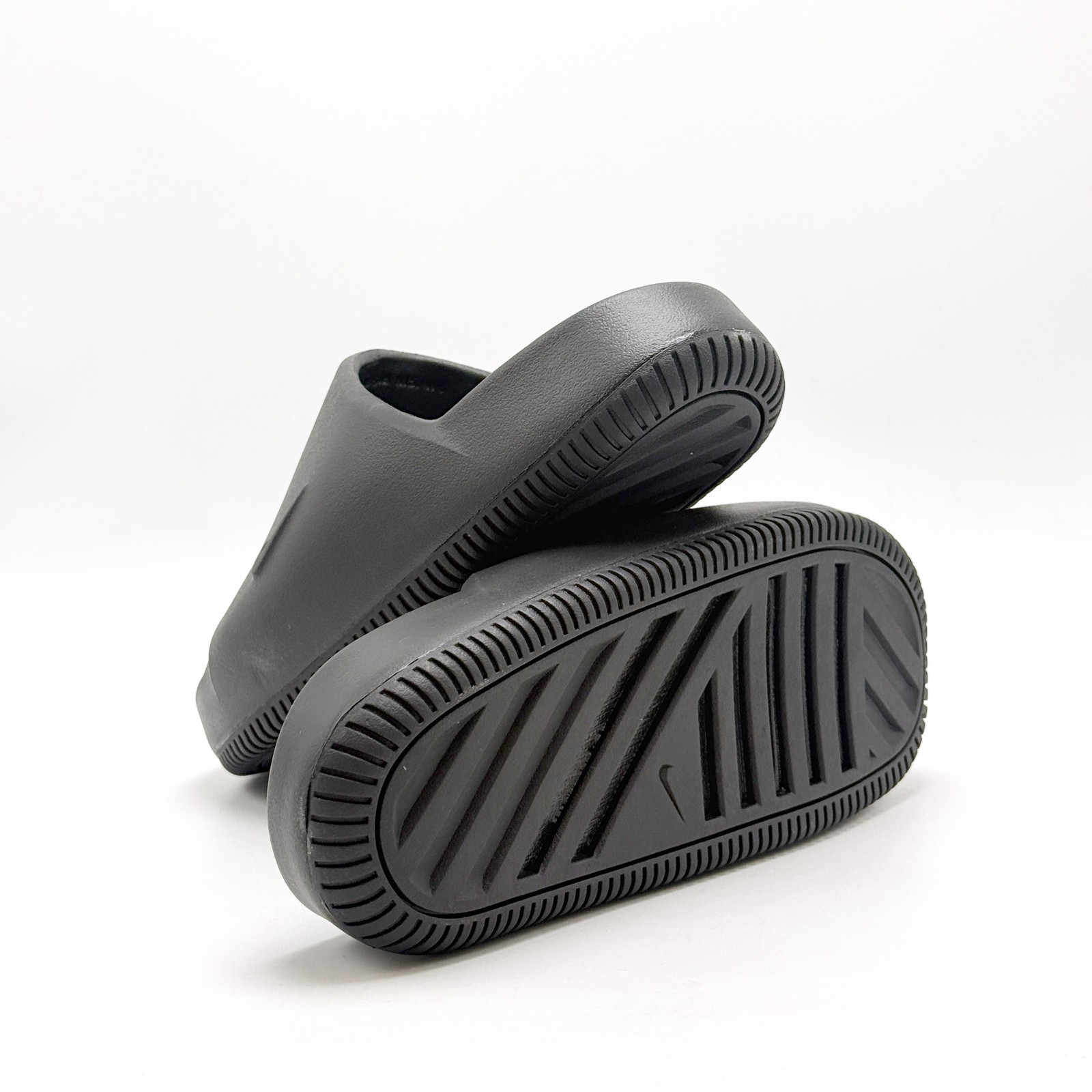 *NEW* Men Nike Calm 2.0 Slides Sandals BLACK / BLACK (IB0183 001) 👍