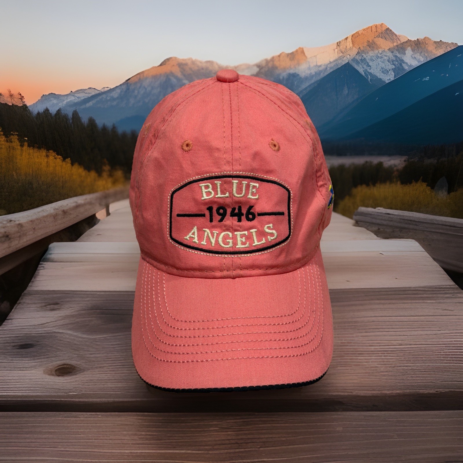Boeing F-18 Super Hornet Blue Angels U.S. Navy Demonstration Pink Baseball Cap