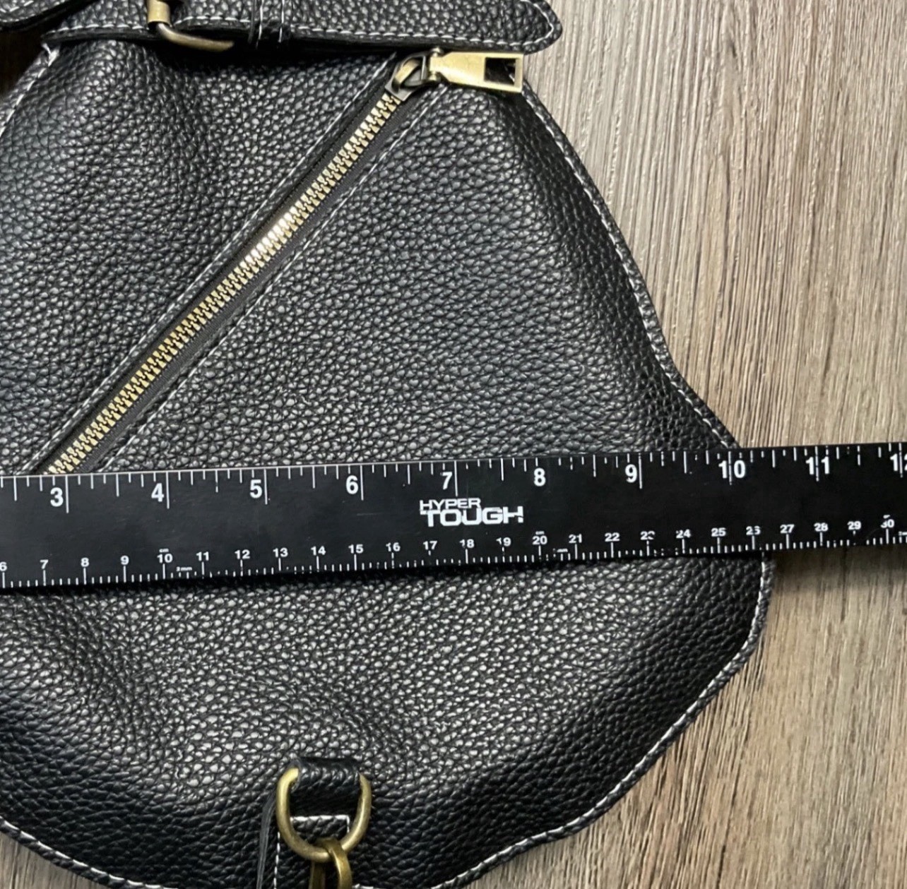 Witchy Black Cat Shoulder Bag with Adjustable Strap, Zipper Buckle Accent Unique