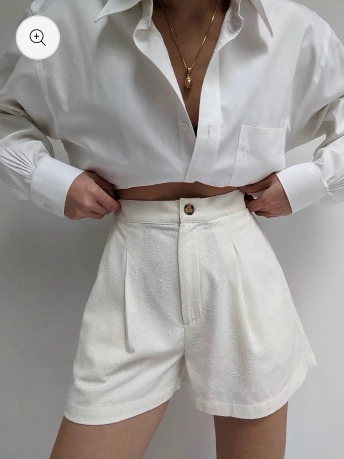 NA NIN Oliver Raw Silk Short Size Small
