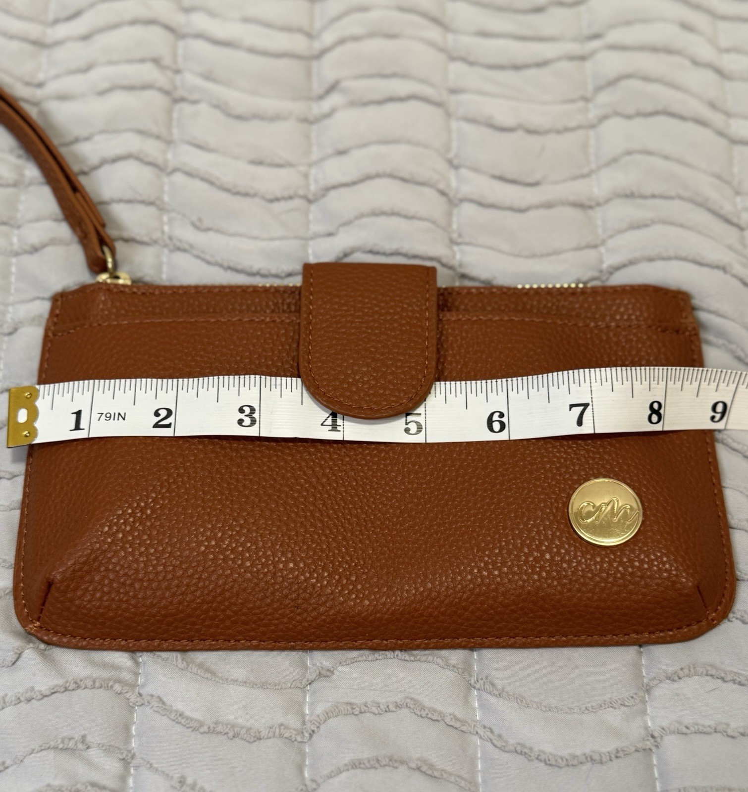 CleverMade Premium Zip Pouch Wallet Clutch