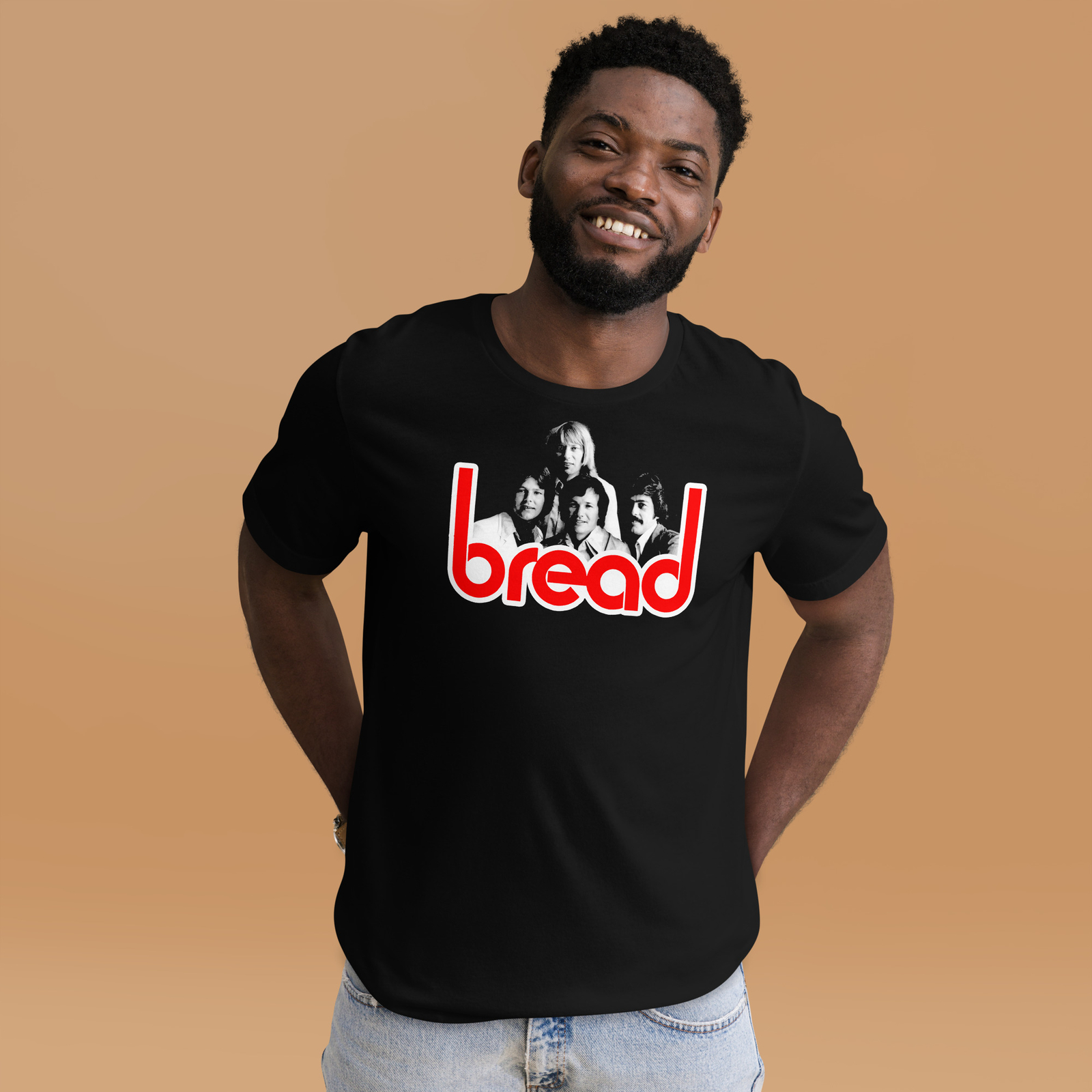 Bread Band Music Group 70s Original Art Graphic Tee Shirt Unisex t-shirt