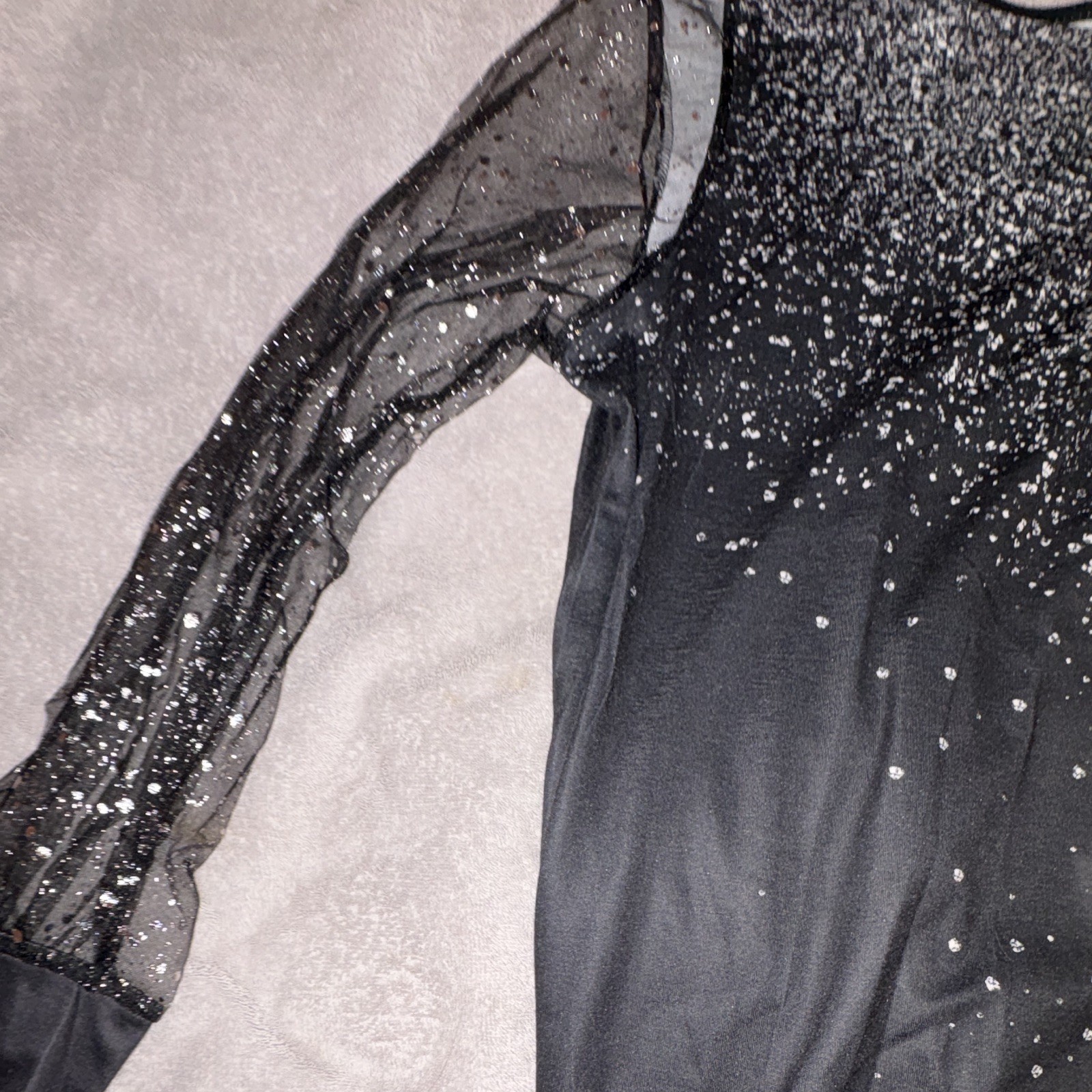Ladies Black Blouse XL