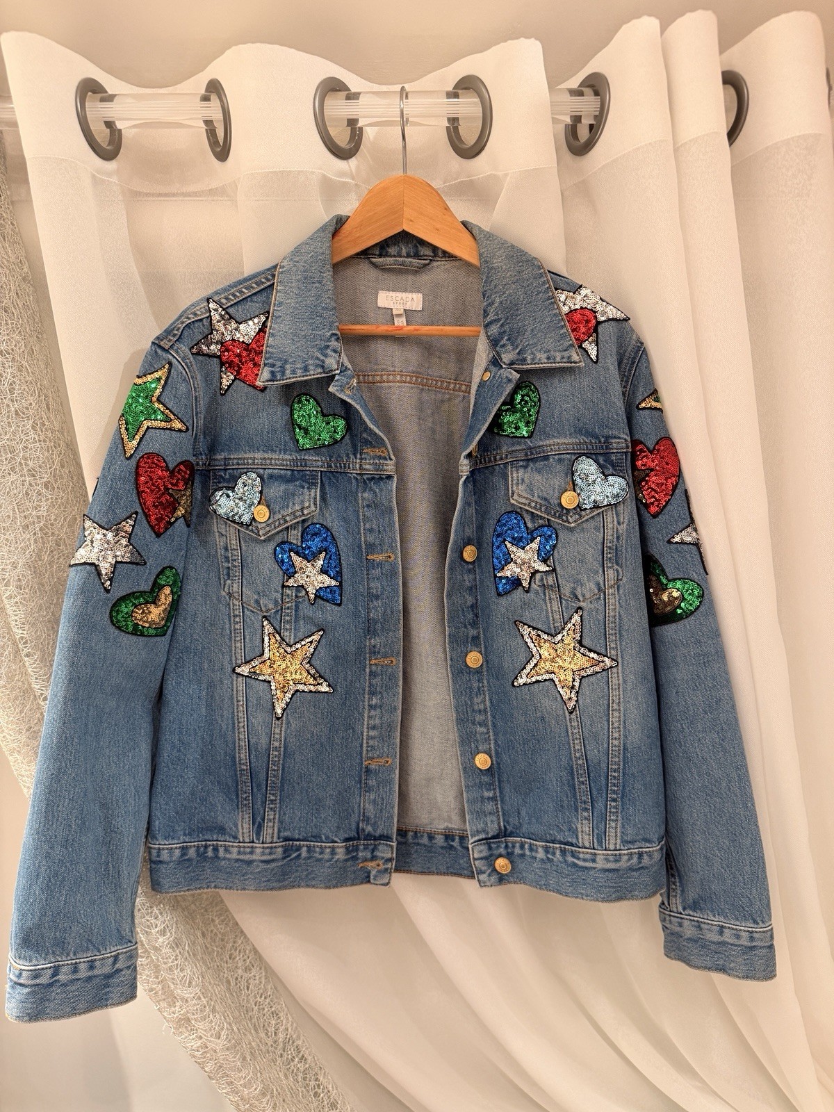 Escada Denim Jacket 40