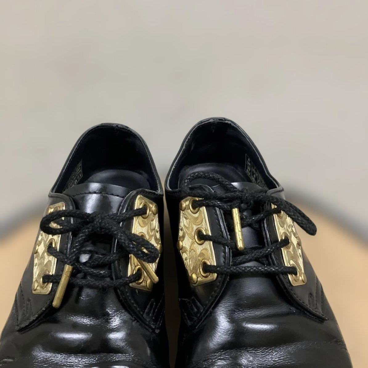 Dr. Martens x KING NERD 1461 Shoe Dress Black Gold US7 UK6 EU39 Men’s