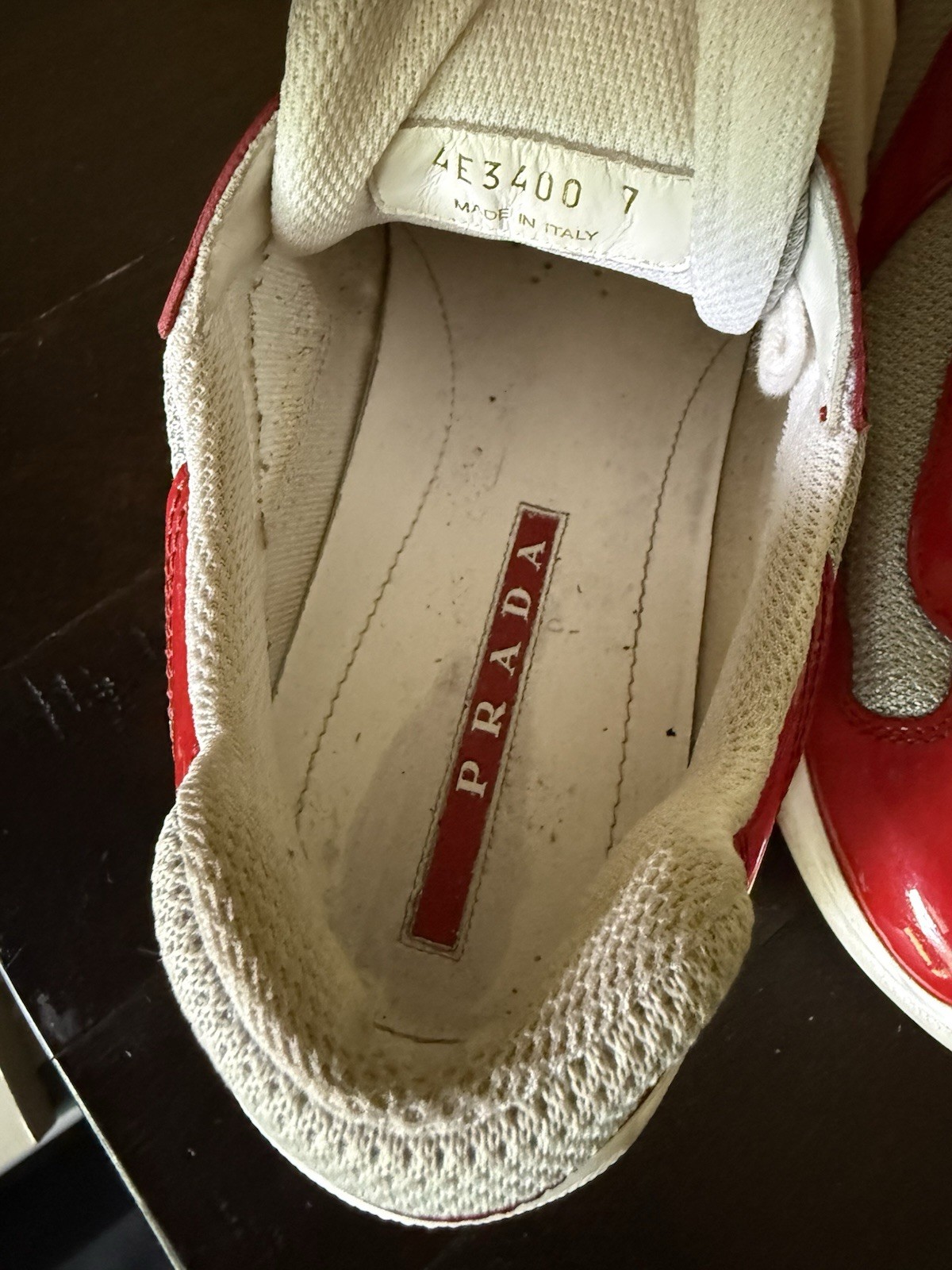 PRADA America’s Cup Size EU 41, Men’s 7.5/8 Women’s 10/10.5 4E3400