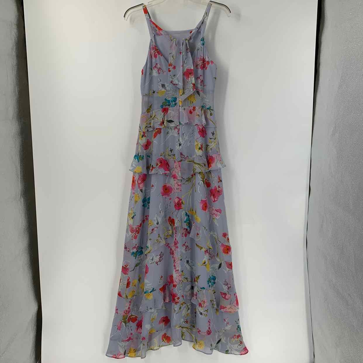 Size 4 RACHEL ROY Lavender Multi-Color Floral Dress