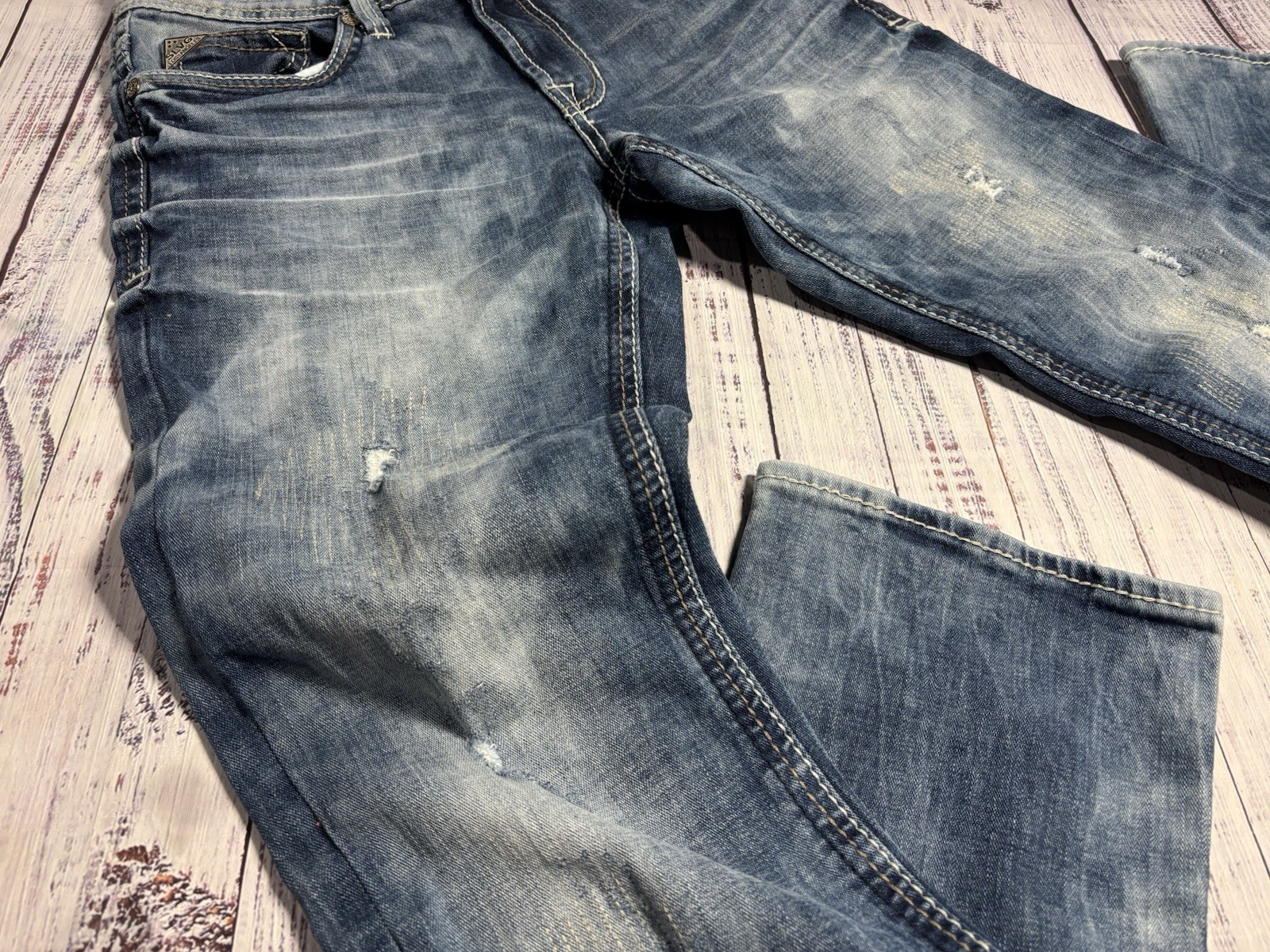 Mens Salvage Jeans Sz 29 X 32 Mayhem Regular Straight EXCELLENT Condition 1579