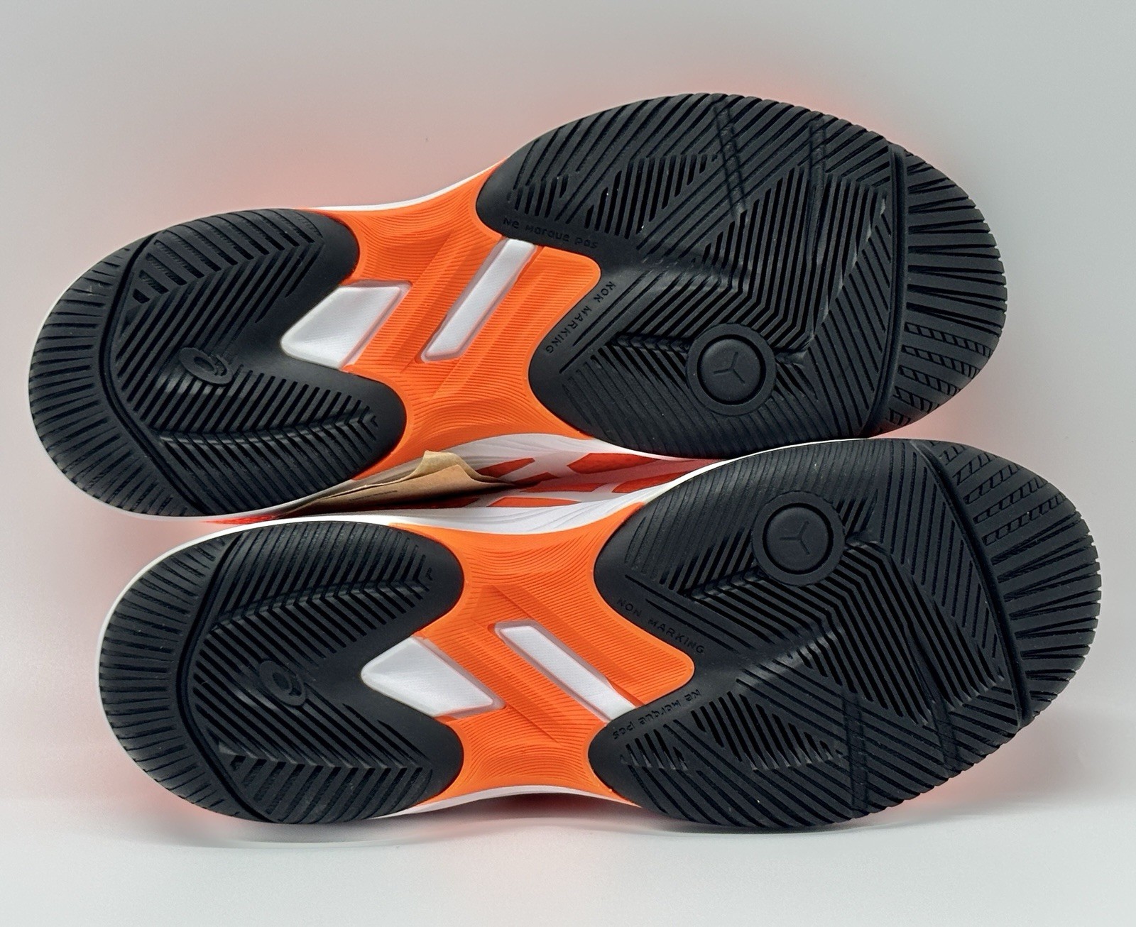 ASICS Gel Game 9 Pickleball Shocking Orange Size 7.5 1041A416 800
