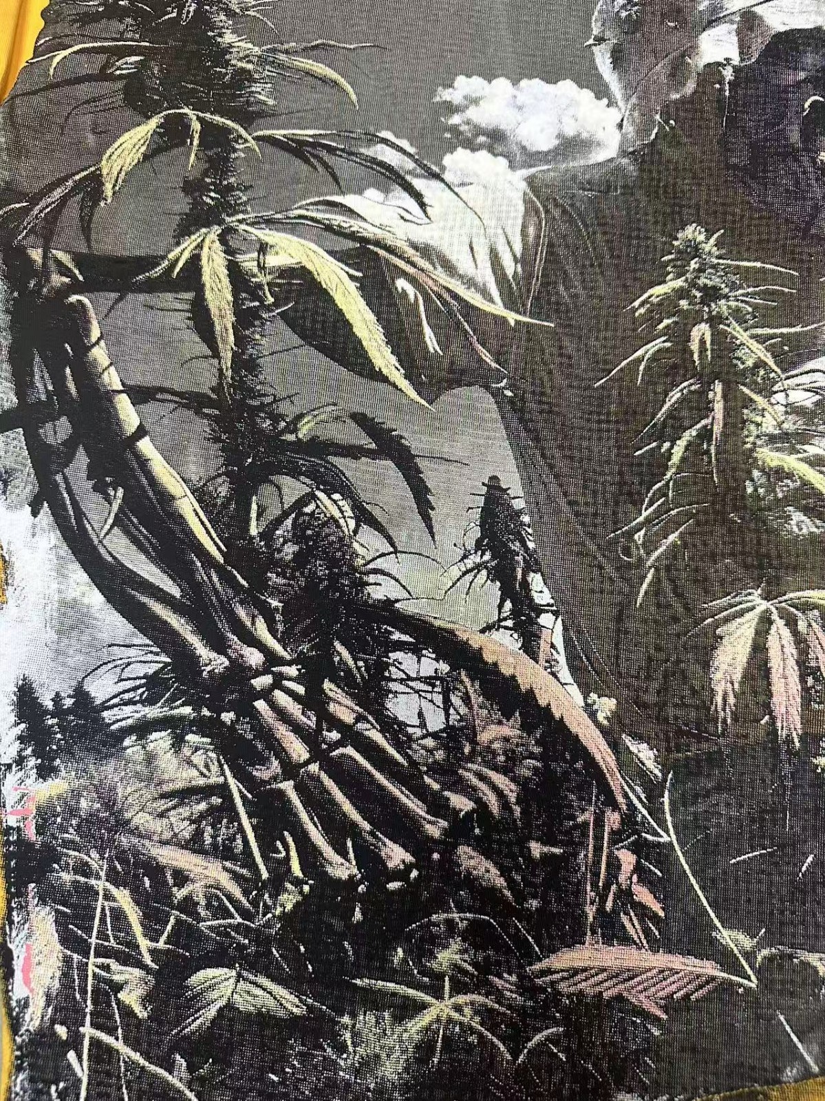 NEW Godspeed Skeleton Farmer in the Field printing Tee Mens Cotton T-shirt
