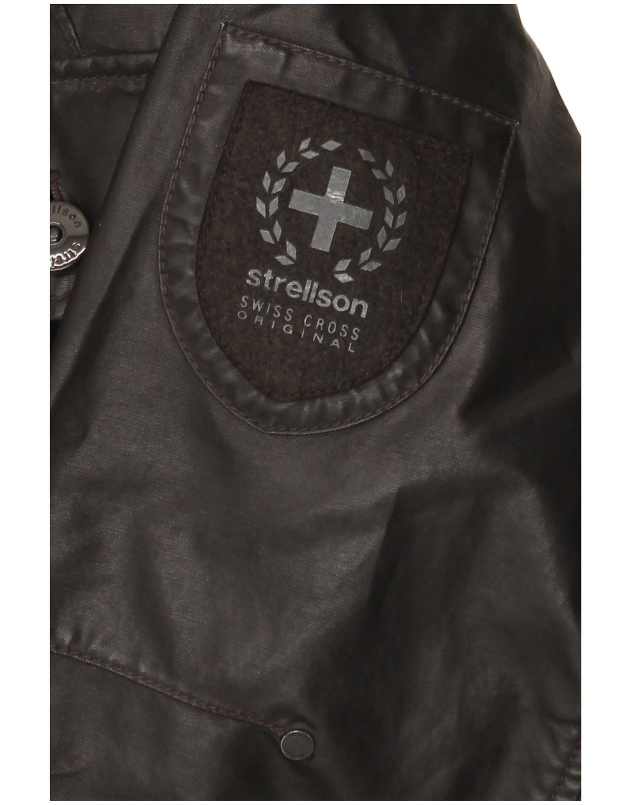 Strellson Mens Hooded Military Jacket UK 42 XL Black AQ01
