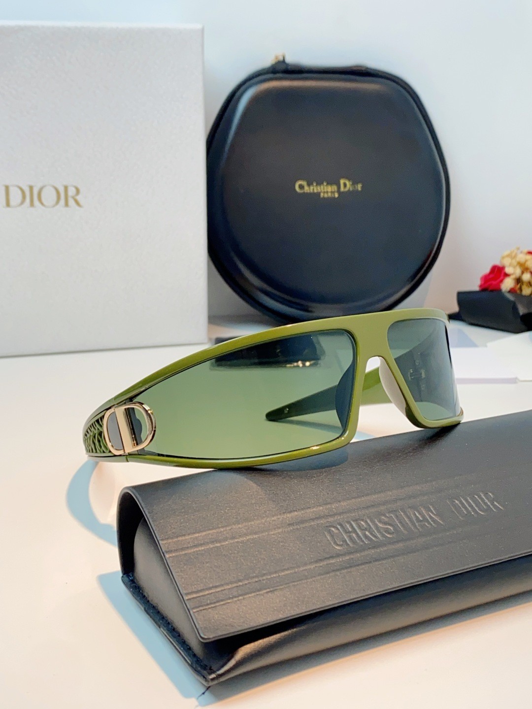 Dior VERYDIOR M1U Pilot Sunglasses Multi-Use Headband Shades Unisex 91-11-125mm