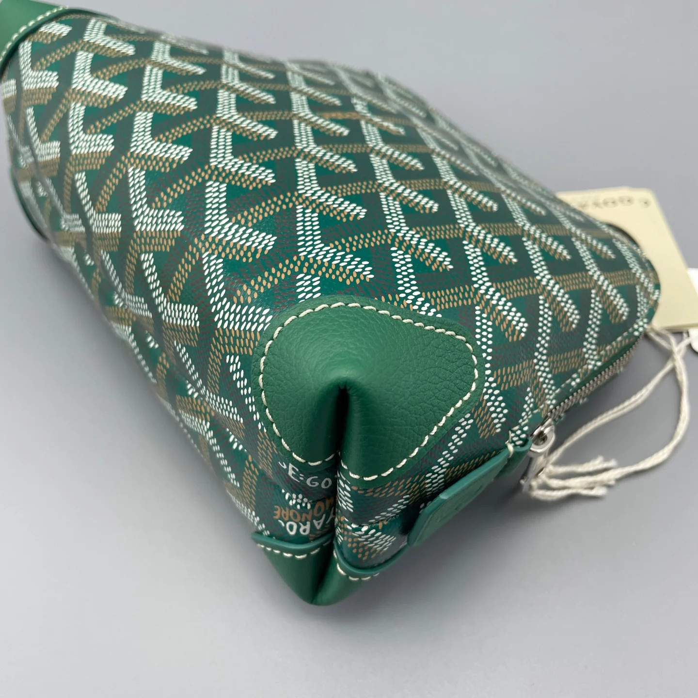 Goyard Dome Green White Yellow Goyardine (ym051426c8r)