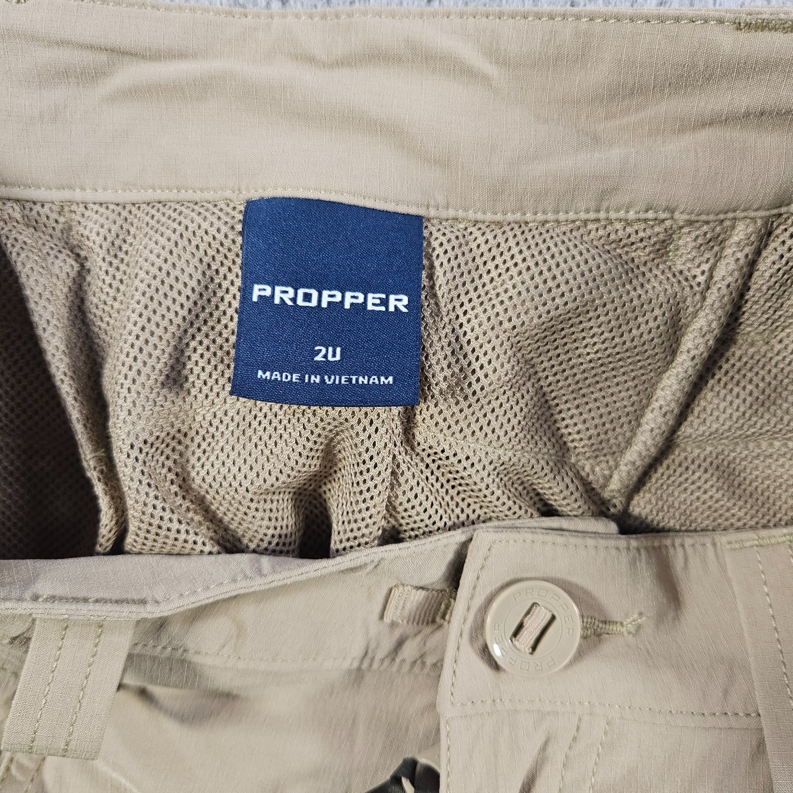 NEW Propper Lightweight Tactical Pants Women Khaki Size 2 Inseam 34